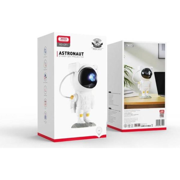 XO projector LED CF01 astronaut star and galaxy