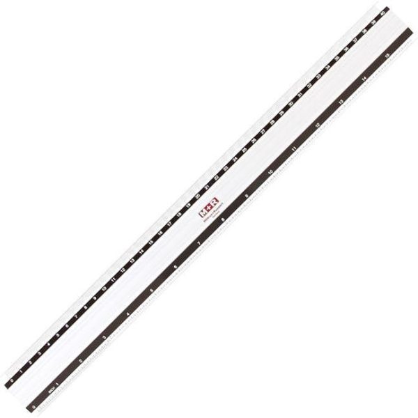 Ravnalo aluminijsko 50cm (20inča) 1850 Mobius blister