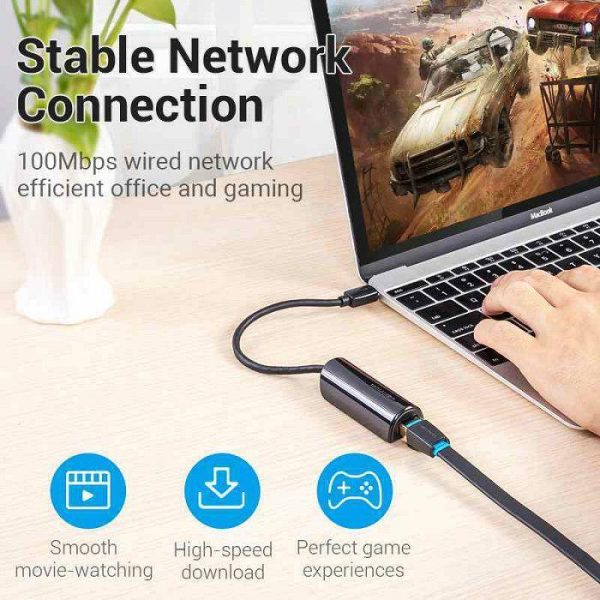 ADAPTER TIP C NA ETHERNET 100 mbs VENTION 0.15 m CFABB CRNI