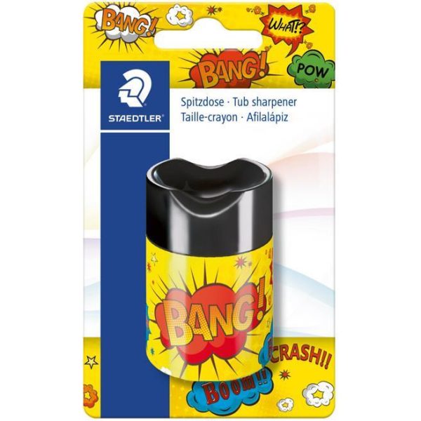 Šiljilo pvc s pvc kutijom Comic Staedtler 511 66COBK, 000040630