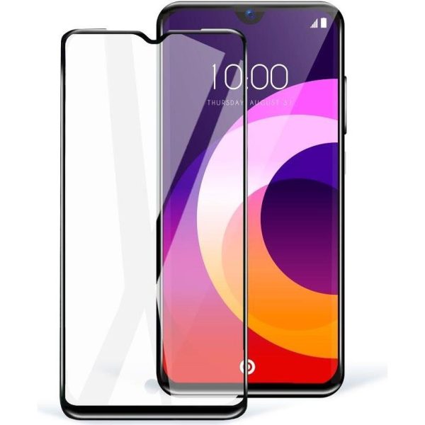 Zaštitno staklo 5D Full Glue Ceramic Glass - za Xiaomi Redmi 13C / Poco C65 crni - Slika 2