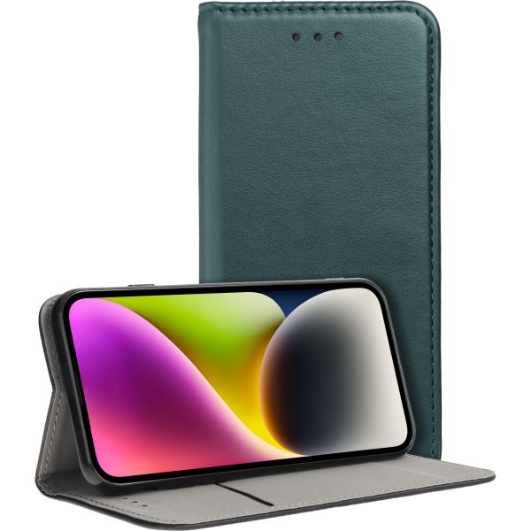Torbica Smart Magneto book case za Honor X8b tamno zelena - Slika 6