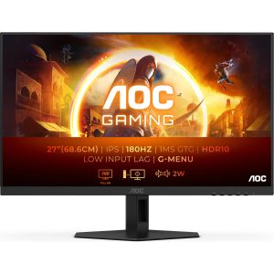 AOC 27G4XE, IPS 27", DP, 2xHDMI, 180Hz, zvuč.