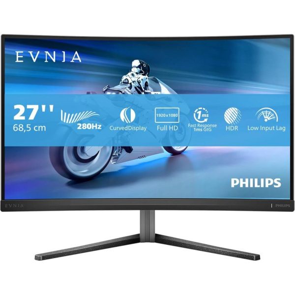 Philips VA 27" 27M2C5200W, 2xHDMI, DP, HAS, 280Hz