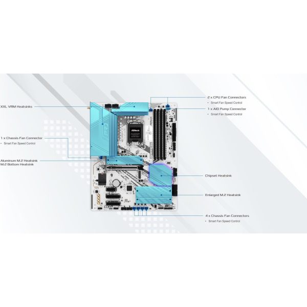 ASROCK Z890 PRO RS WIFI WHITE