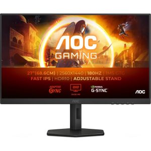 AOC Q27G4XF, IPS 27", DP, HDMI, 180Hz, QHD, HAS