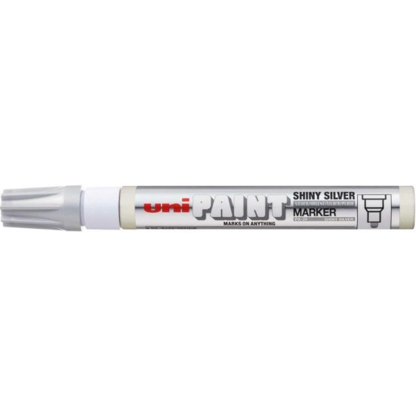 Marker Uni px-20 sjajni srebrni
