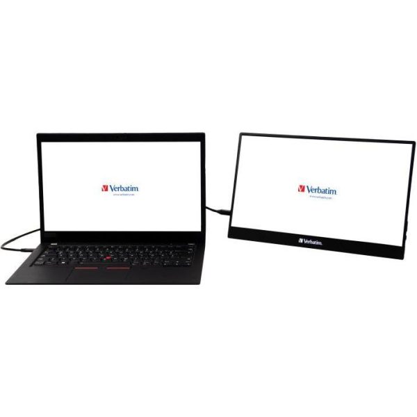 Verbatim PM-14 prijenosni zaslon 14" 1920×1080 IPS, 16:9, HDR, FreeSync, Low Blue Light, 1×HDMI/3×USB