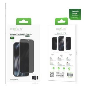 Zaštitno staklo iPhone 15 Rixus Privacy Curved RXPG26 (Blister)