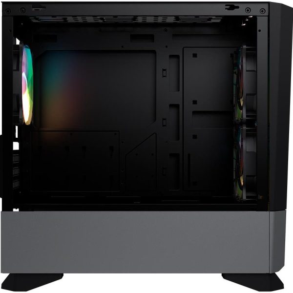 COUGAR | MG140 Air RGB Black | PC Case | Mini Tower / Air Vents Front Panel / 3 x ARGB Fans / 4mm TG Left Panel - Slika 4