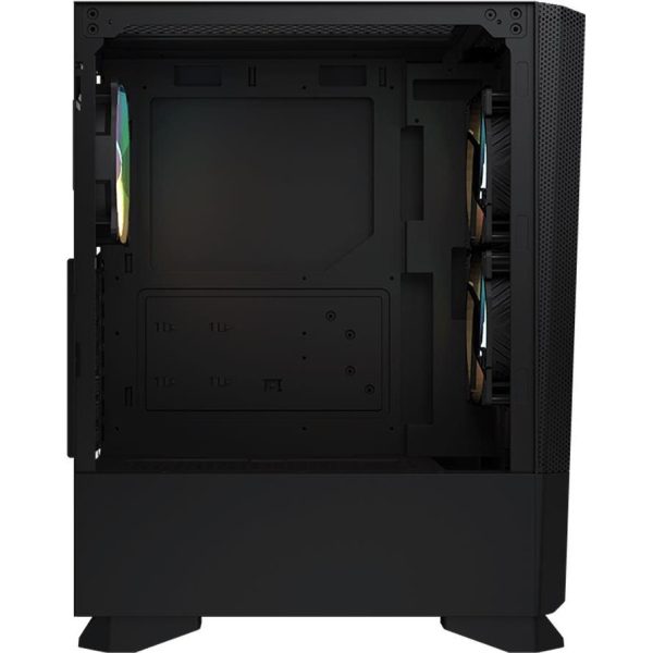 COUGAR | MX430 Mesh RGB Black | PC Case | Mid Tower / Mesh Front Panel / 3 x ARGB Fans / 4mm TG Left Panel - Slika 2