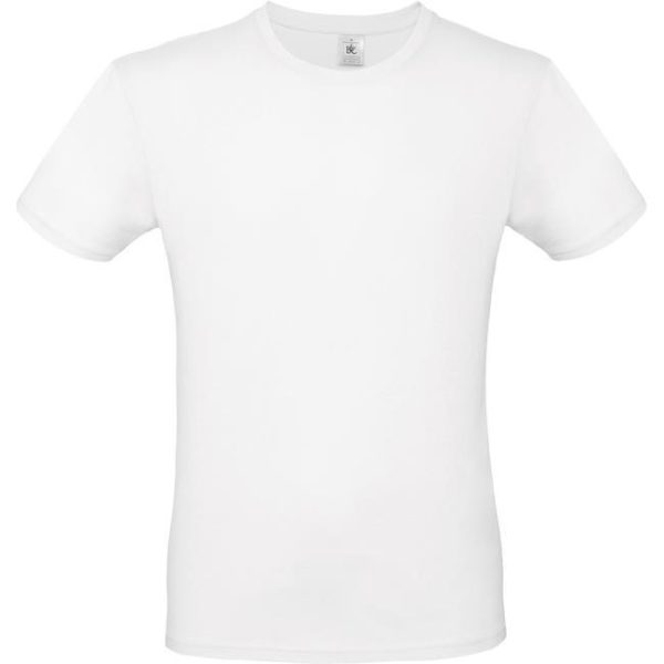 Majica kratki rukavi B&C #E150 bijela 3XL