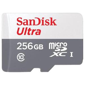 SANDISK Ultra 256GB microSDXC + SD Adpt SDSQUNR-256G-GN6TA
