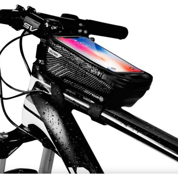 Držač / Torbica mobitela za bicikl Wildman E1 1L 4-7" - Slika 2