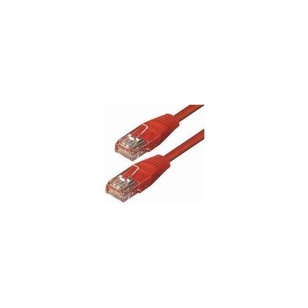 NaviaTec Cat5e UTP Patch Cable 10m red