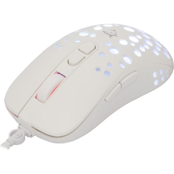 White Shark MIŠ GM-9004 TRISTAN-2 Bijeli RGB / 12.800 dpi