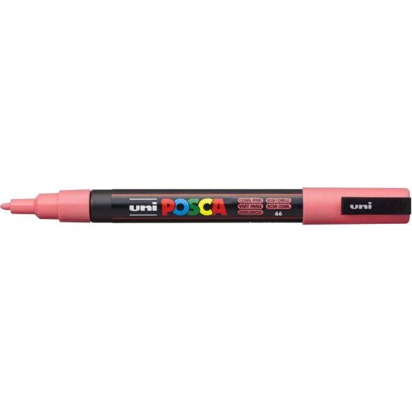 Marker Uni pc-3m Posca koraljno rozi