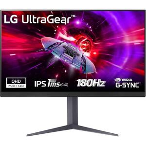 LG 32" IPS, 32GS75Q, QHD, HDMIx2, DP, 180Hz,1ms