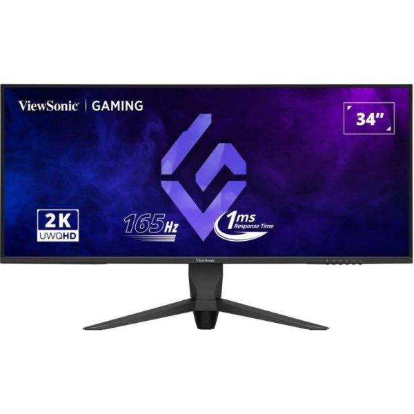 ViewSonic Monitor VX3480-2K-PRO, 34" 3440x1440, 165Hz-1ms, 2xHDMI, 1DP, HA stand