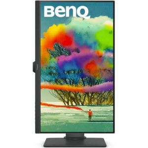 Monitor LED 27" BenQ PD2705Q, QHD 2560x1440, IPS, 5ms, 100% sRGB, HDR, HDMI, DP, USB C, USB 3.1x4, Pivot, HAS, Swivel