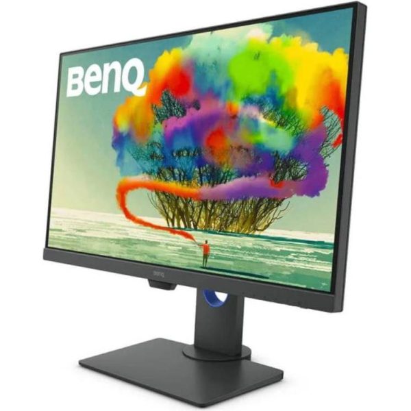 Monitor LED 27" BenQ PD2705Q, QHD 2560x1440, IPS, 5ms, 100% sRGB, HDR, HDMI, DP, USB C, USB 3.1x4, Pivot, HAS, Swivel - Slika 2