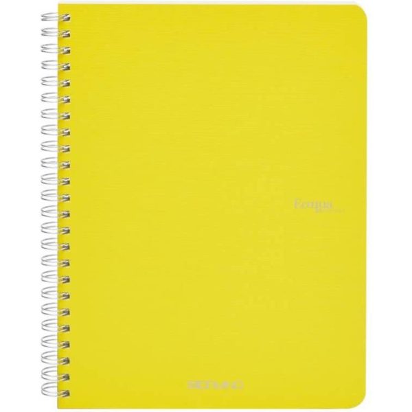 Bilježnica Fabriano Ecoqua original A5 90g 70L spiralna crte limone 19148208