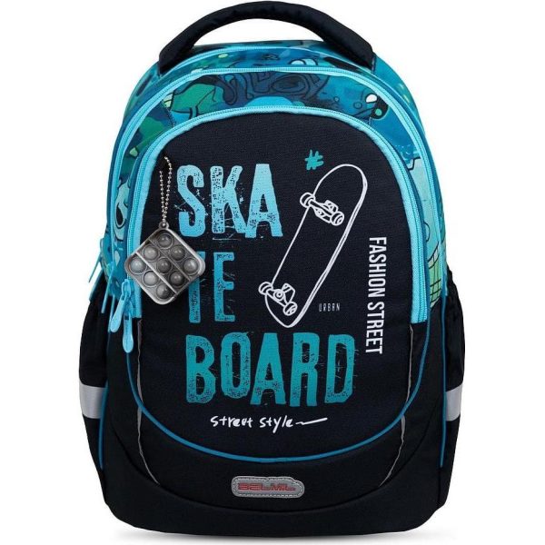 Torba školska Belmil leisure plus skate board 338-87/23 AK_BEL