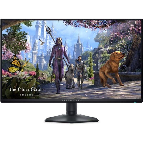 Monitor Alienware AW2725QF 27", 3840x2160, 4K UHD, 180Hz, IPS Antiglare, 16:9, 1000:1, 400 cd/m2, NVIDIA G-SYNC, 1ms/0.5ms, 178/178, DP, 2xHDMI, USB-C, USB-B, 3xUSB-A, Tilt, Swivel, Pivot, Height Adju