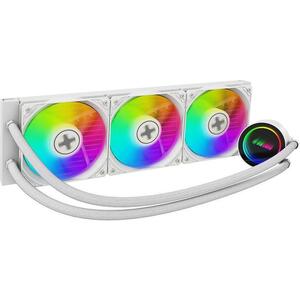 Xilence LQ360G.W.ARGB Gaming Series vodeno hlađenje za procesore Intel/AMD Multi socket, 3×120mm PWM ARGB ventilator, bijeli