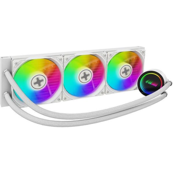 Xilence LQ360G.W.ARGB Gaming Series vodeno hlađenje za procesore Intel/AMD Multi socket, 3×120mm PWM ARGB ventilator, bijeli