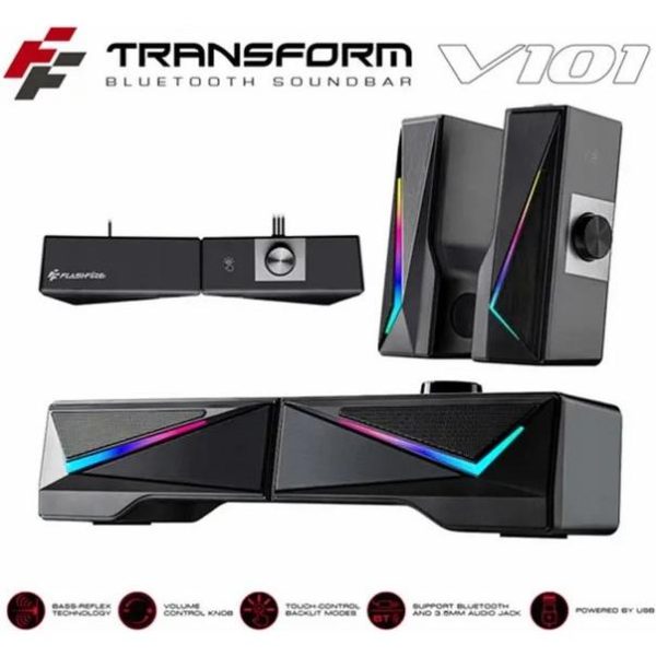 BLUETOOTH ZVUČNIK TRANSFORM SOUNDBAR FLASHFIRE V101