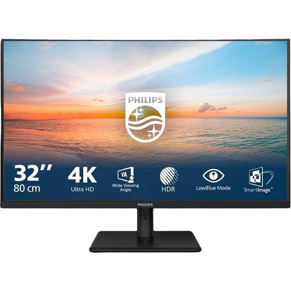 Philips 31,5" VA 32E1N1800LA, 4K, 2xHDMI, DP, zvuč