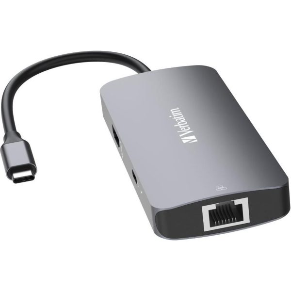 Hub Verbatim CMH-05 #32150 USB-C Pro, 5 priključaka, HDMI/RJ45/2x USB-A/USB-C