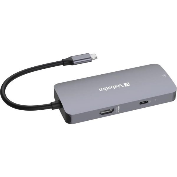 Hub Verbatim CMH-05 #32150 USB-C Pro, 5 priključaka, HDMI/RJ45/2x USB-A/USB-C - Slika 2