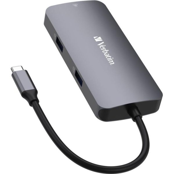 Hub Verbatim CMH-05 #32150 USB-C Pro, 5 priključaka, HDMI/RJ45/2x USB-A/USB-C - Slika 4