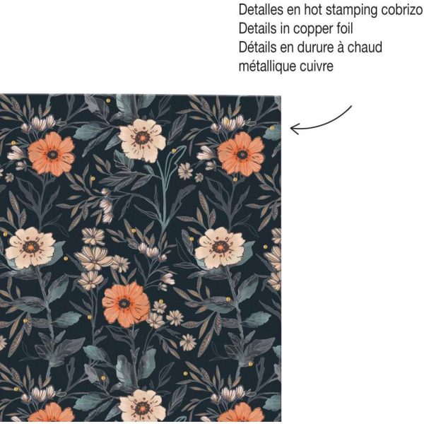 Kolegij blok Miquelrius A4 70g 100L spiralni kocke bloom british bloom MR4045 - Slika 2