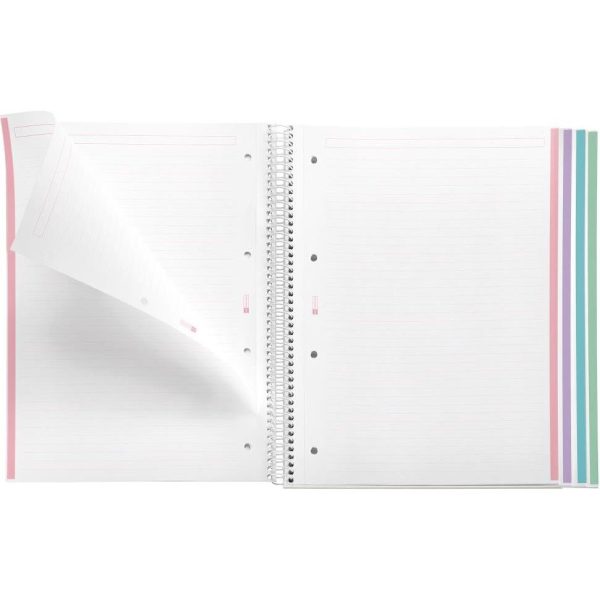 Kolegij blok Miquelrius A4 70g 120L spiralni crte Aurora polypropylene west bay MR4258