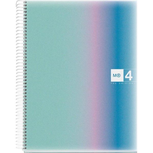 Kolegij blok Miquelrius A4 70g 120L spiralni crte Aurora polypropylene west bay MR4258 - Slika 6