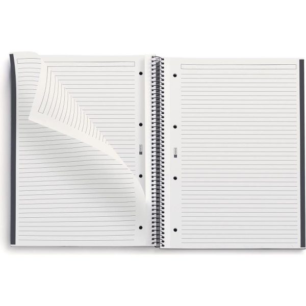 Kolegij blok Miquelrius A4 90g 80L spiralni crte Recycled cardboard be eco anrhracite MR46890 - Slika 4