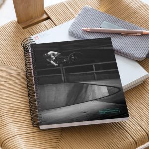 Kolegij blok Miquelrius A5 70g 140L spiralni crte Extra rigid cardboard lifestyle skate park MR4198