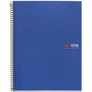 Kolegij blok Miquelrius A5 70g 150L spiralni crte Polypropylene plavi MR2835