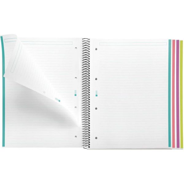 Kolegij blok Miquelrius A4 70g 120L spiralni crte Aurora polypropylene provence MR4260 - Slika 2