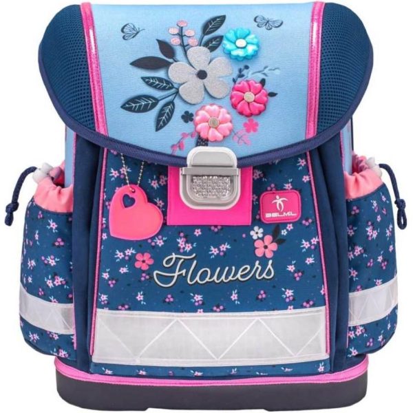 Torba školska Belmil classy flower patch 2 403-13/91 AK_BEL - Slika 4