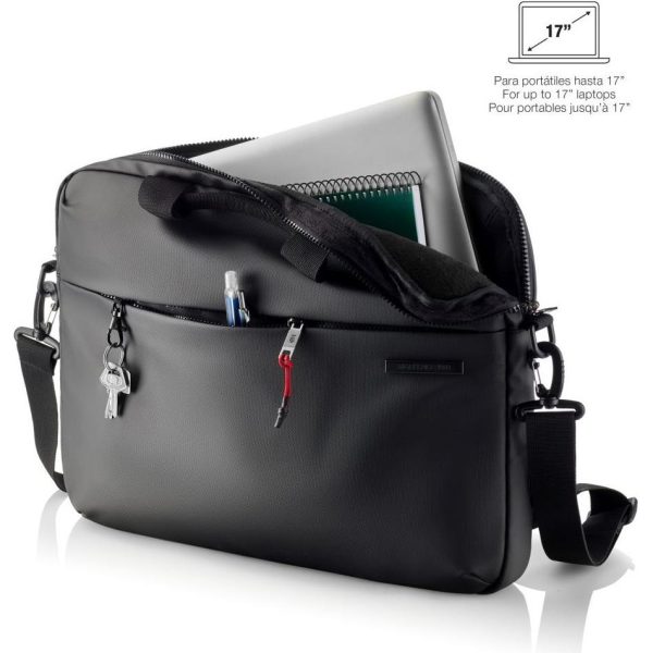 Torba za prijenosno računalo Miquelrius crna 42x32x4cm MR16984 - Slika 9
