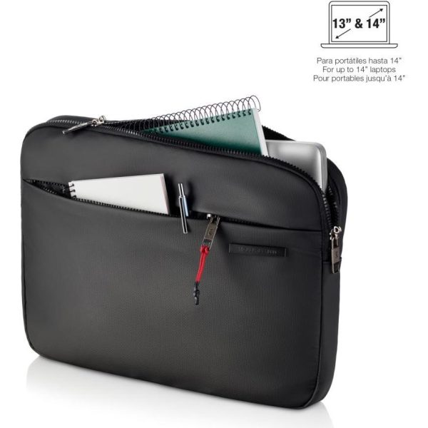 Zaštitna navlaka za prijenosno računalo Miquelrius crna 13" i 14" 35x26x2,8cm MR16986 - Slika 6