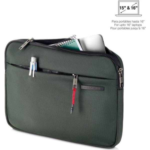 Zaštitna navlaka za prijenosno računalo Miquelrius zelena 15" i 16" 39x29x3cm MR16987 - Slika 3