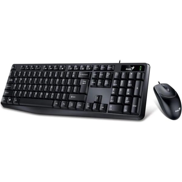 Tipkovnica Genius KM-170 + Miš USB crna