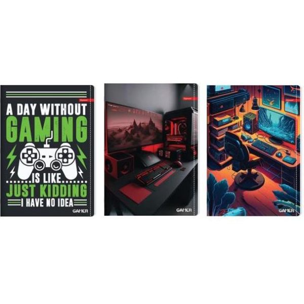 Bilježnica Ilijanum A4 70g 52L čista gamer - Slika 3