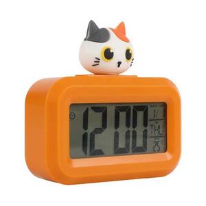 Sat budilica iTotal Cats digitalni narančasti XL2836