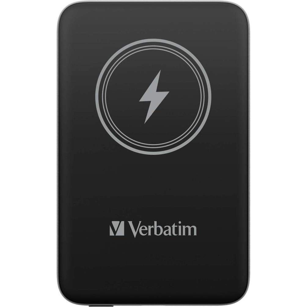 Prijenosna baterija Verbatim #32245 Charge 'n' Go, 10000mAh, magnetsko bežično punjenje, crni - Slika 2